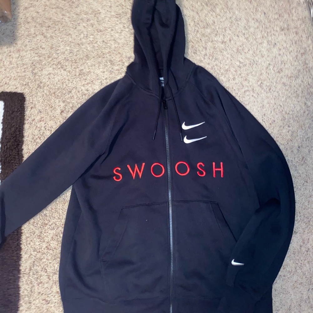 NIKE SWOOSH ZIP UP MENS HOODIE